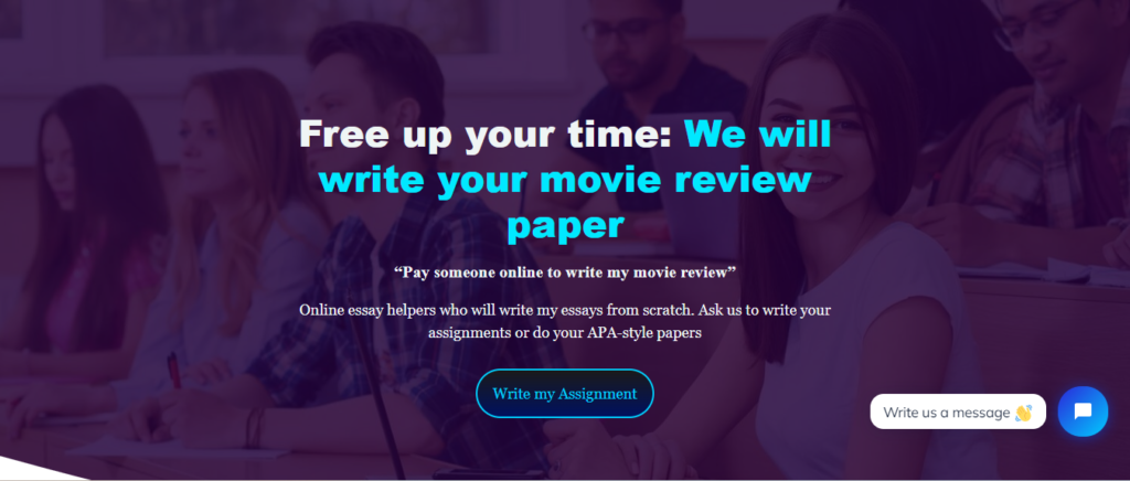 Write my movie review service homepage